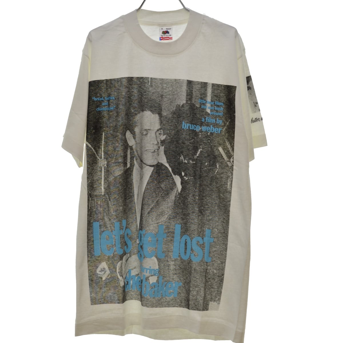 【2023年初売り】Bruce Weber / ブルース ウェーバー 80s FRUIT OF THE LOOM ボディ Let' get lost  chest baker半袖Tシャツ vintage ビンテージ ヴィンテージ | カンフル京都裏寺店 powered by BASE