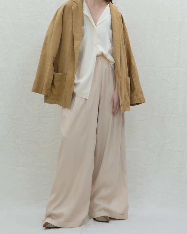 1980-90s silk tailored jacket