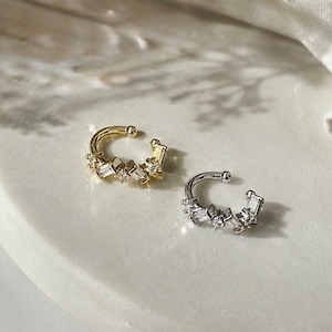 stainless steel ear cuff ステンレスイヤーカフ