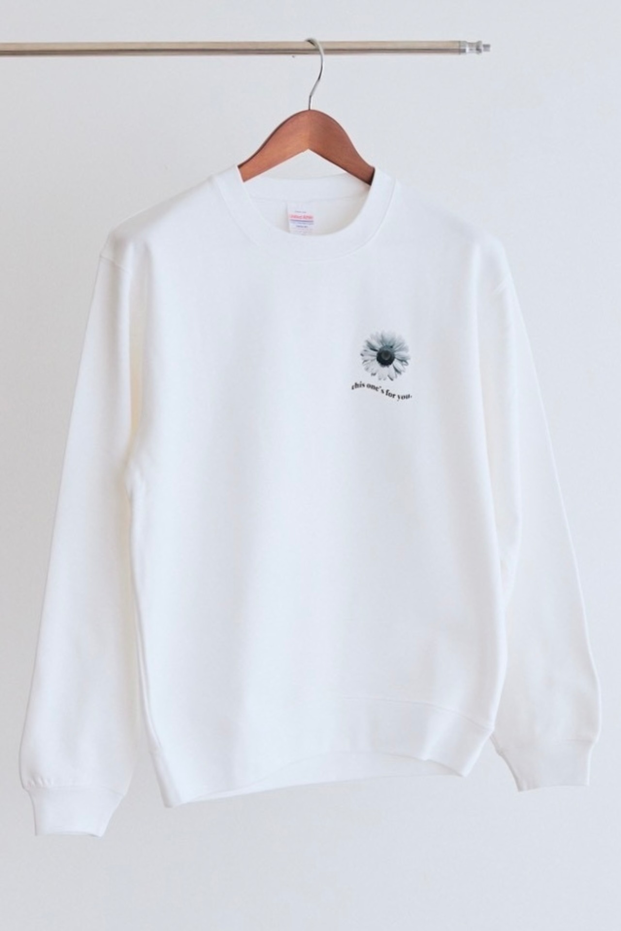 slow bloom Sweatshirt (ホワイト)