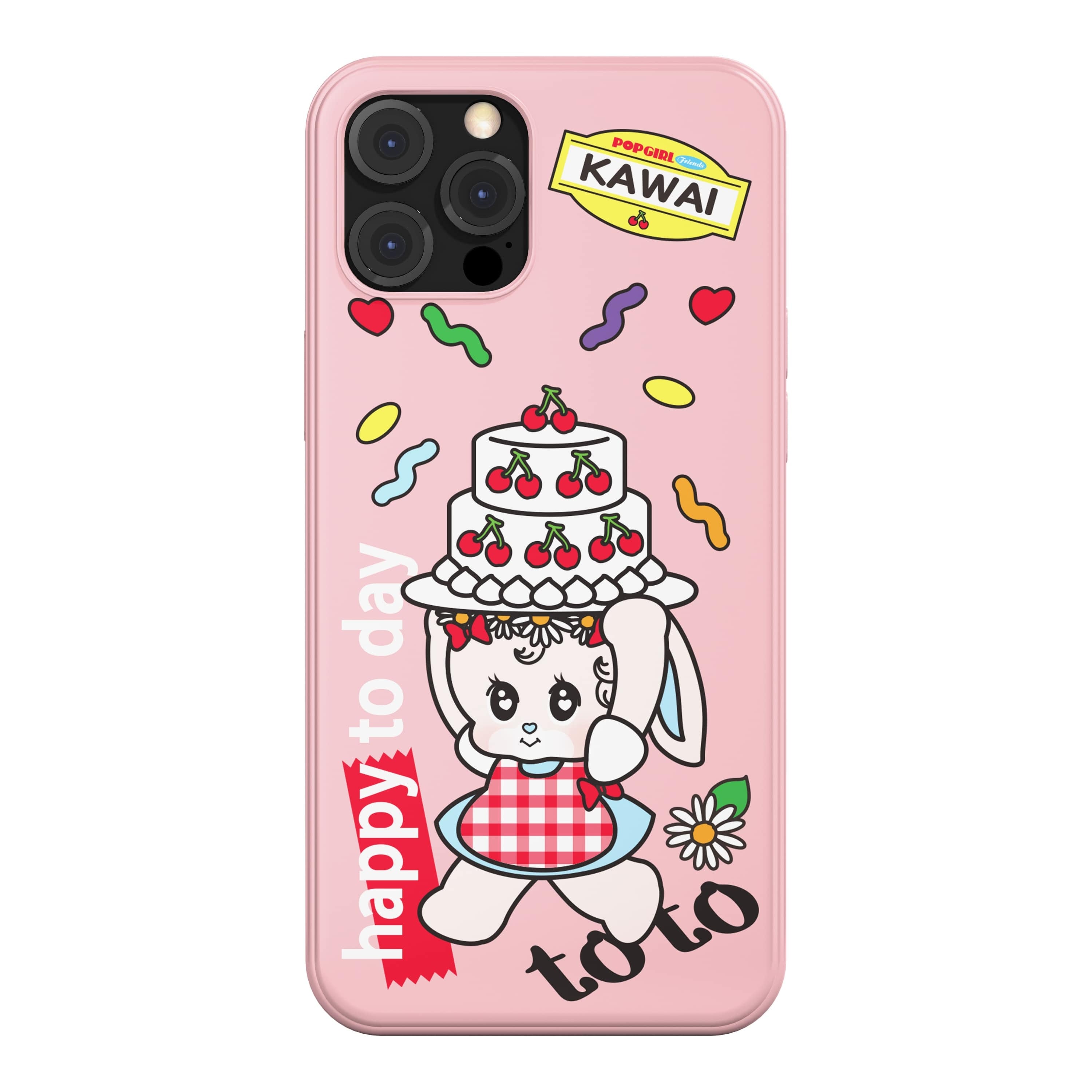 韓国 スマホケース Popgirl Friends かわいい イラスト キャラクター デザイナーズ Iphone Android対応 携帯カバー うさぎ Toto 韓国スマホケース専門店 Korean Case