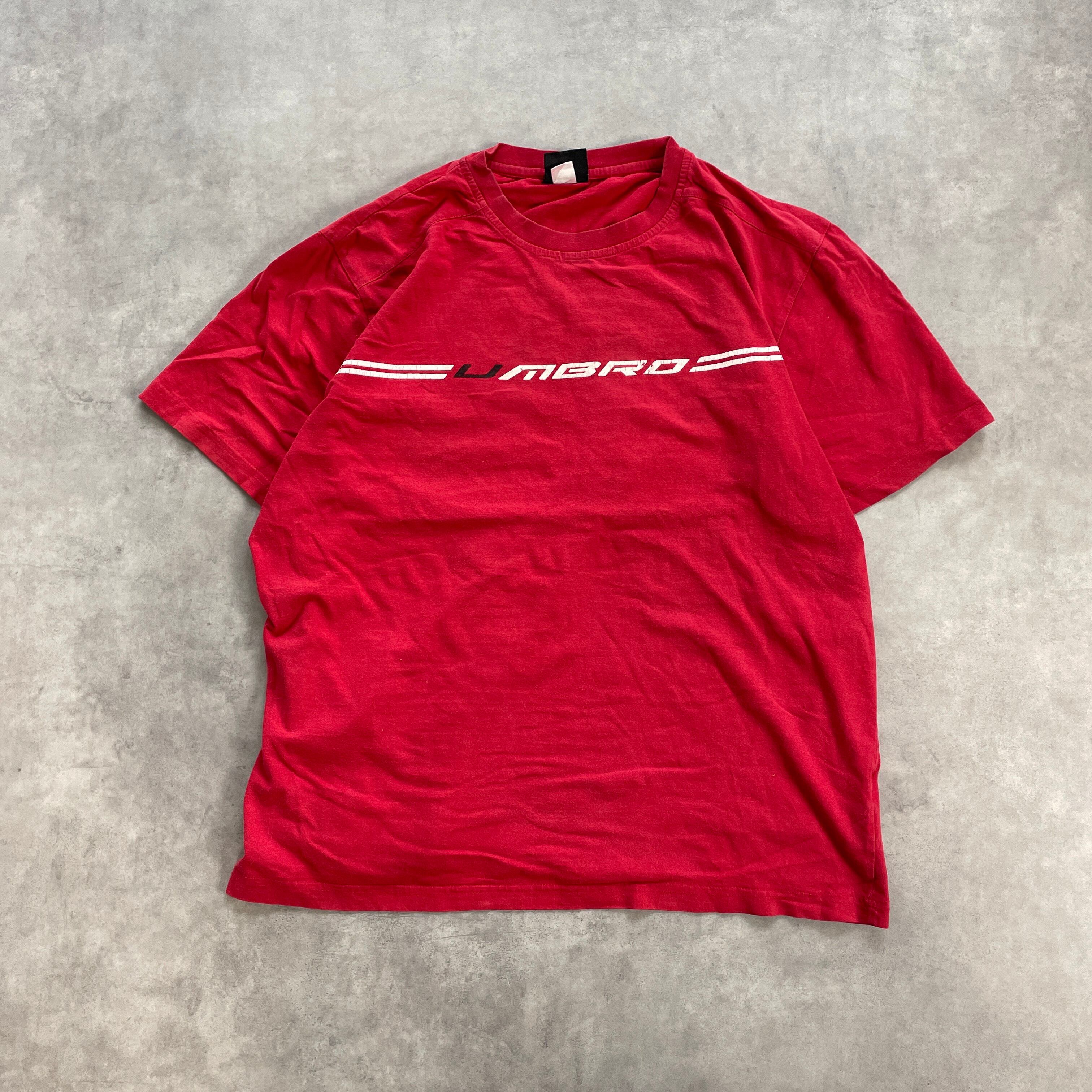 00s UMBRO アンブロ ワンポイントロゴ Tシャツ