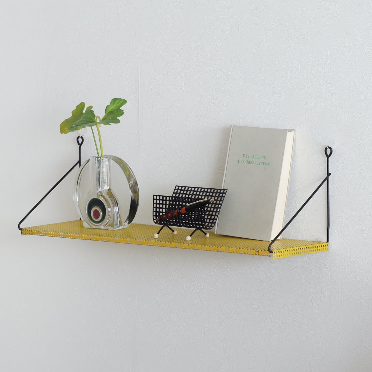 PUNCHING METAL WALL SHELF | Pilastro | 1950s