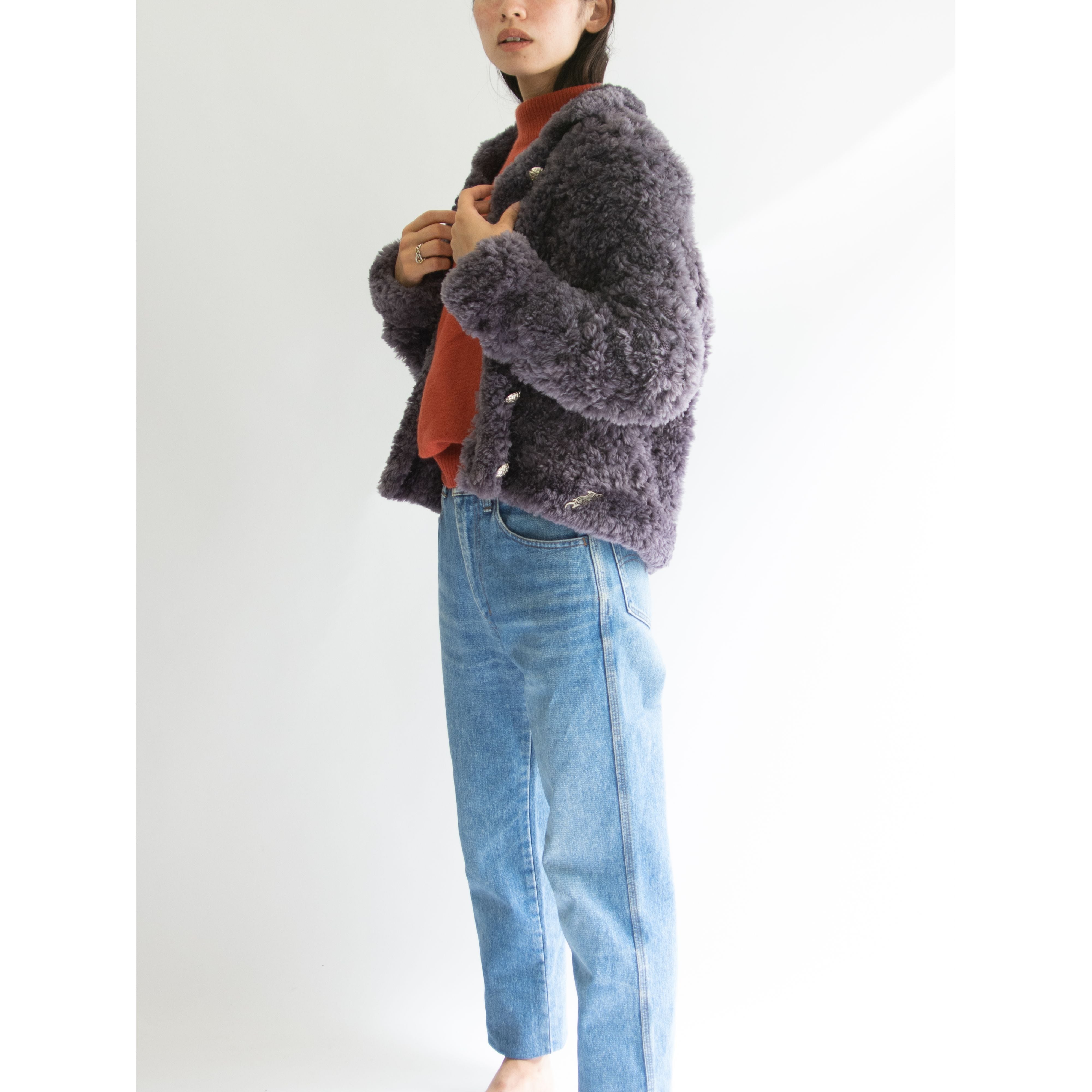 Paula Lishman】Handmade in Canada Knitted Beaver Fur Jacket Paula Lishman】Handmade in Canada Knitted Beaver Fur Jacket