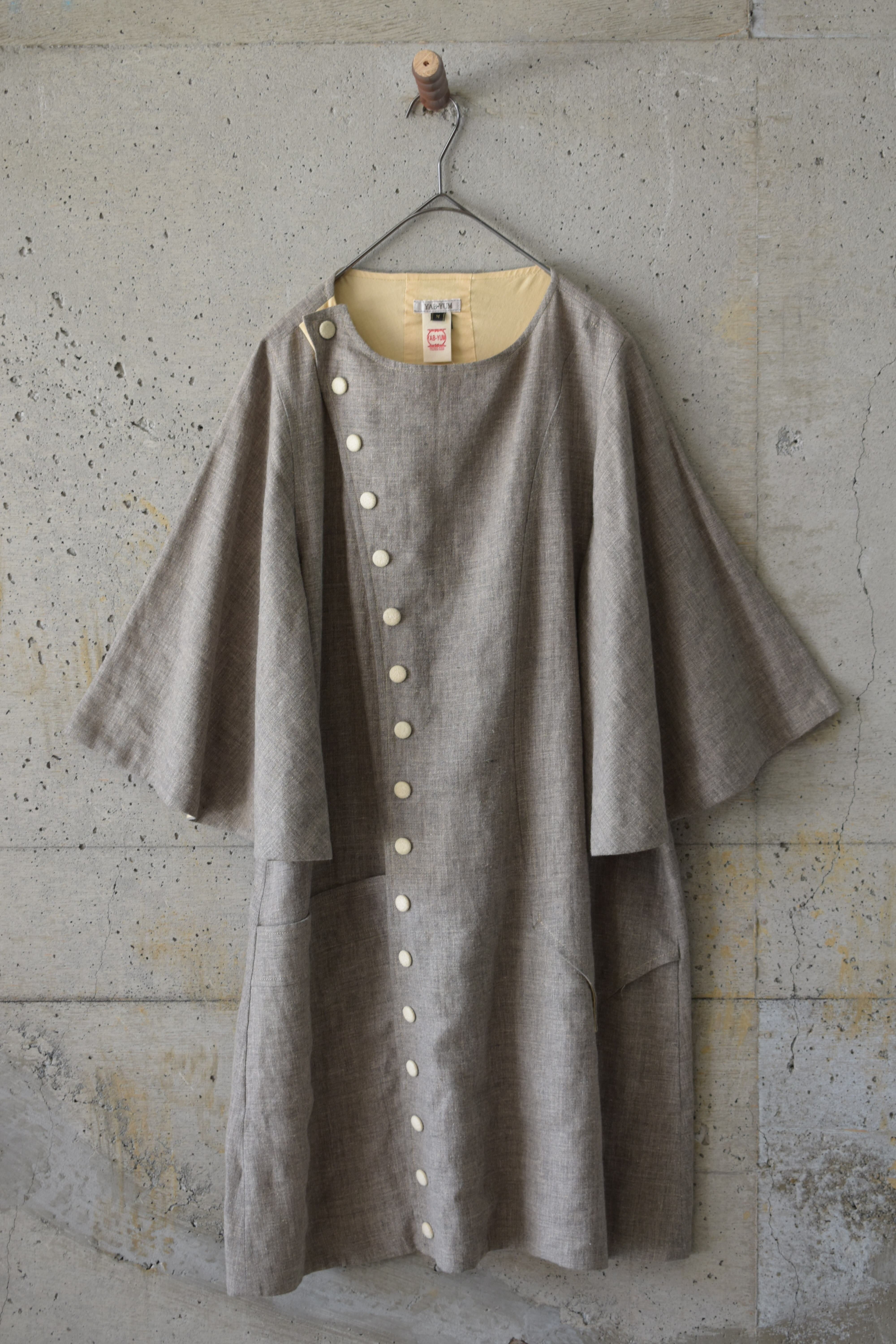 Asymmetric Robe Coat