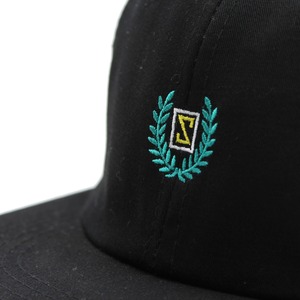 LAUREL STRAPBACK CAP #BLACK