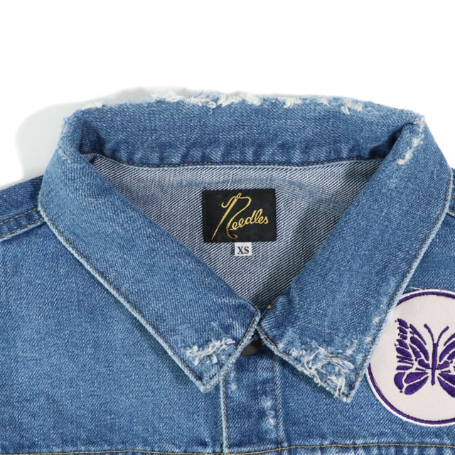 Needles (ニードルズ) / Assorted Patches Jean Jacket - 13oz C/L