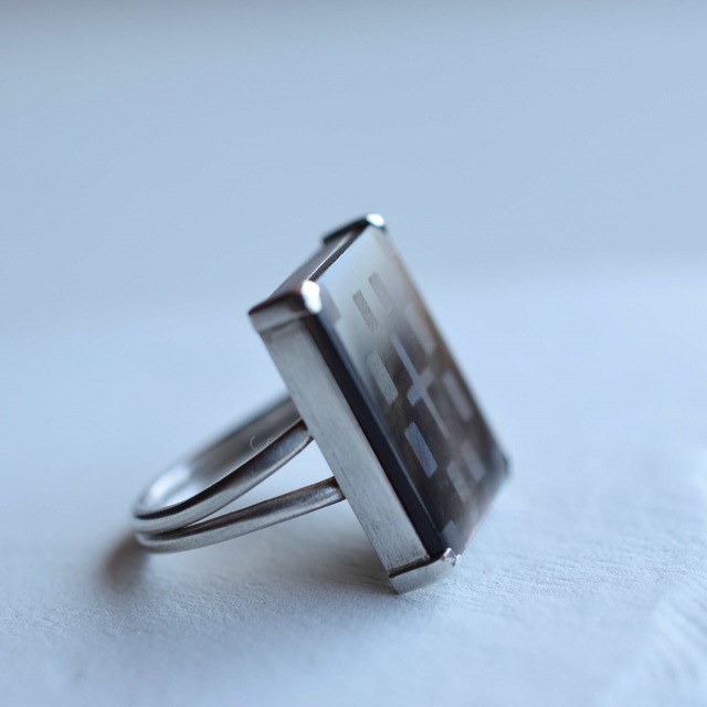 [Fine Line] Silver Ring