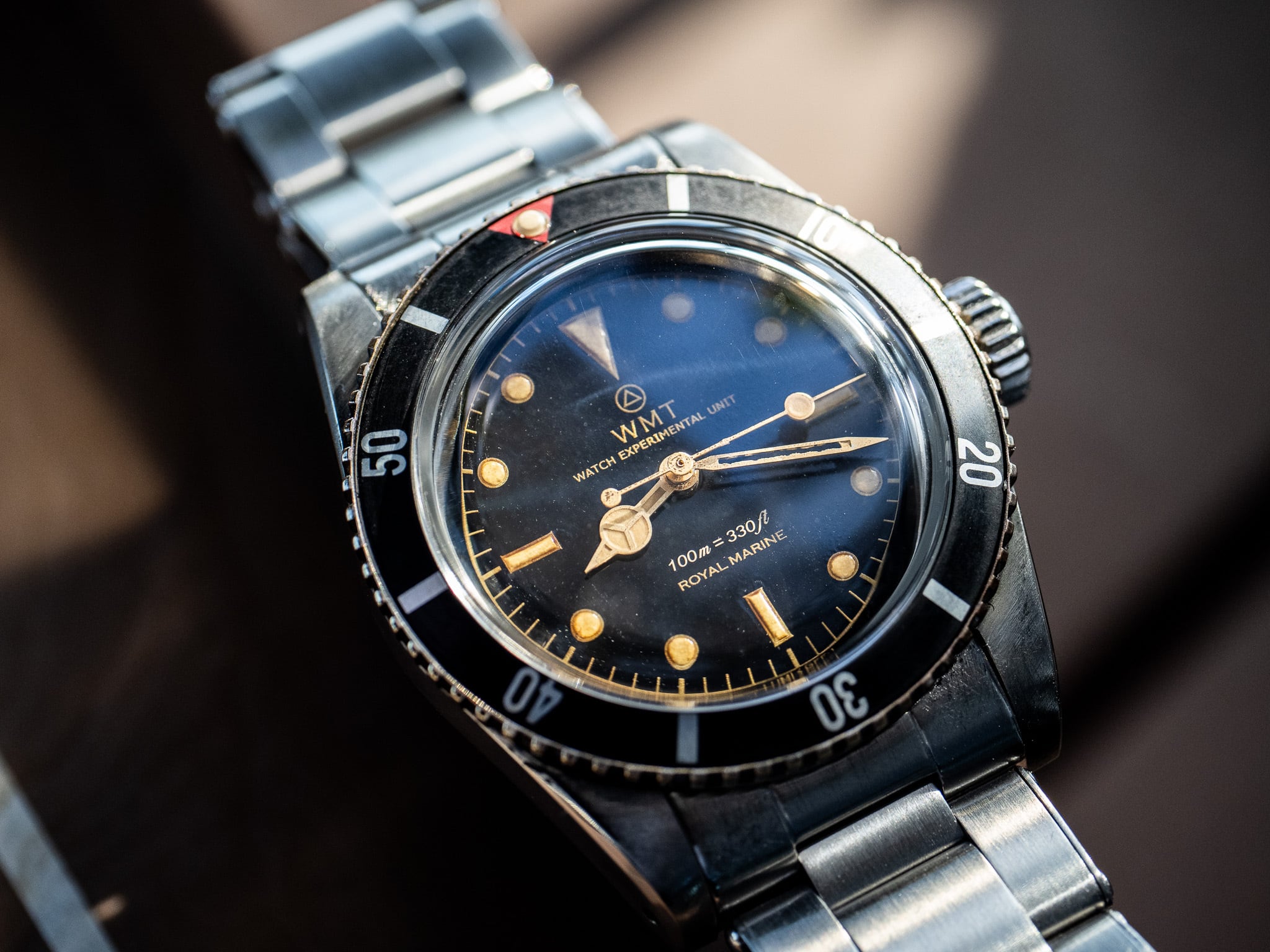 WMT Sea Diver MI6-010C / All Aged With Brass Bezel / Heavy Aged
