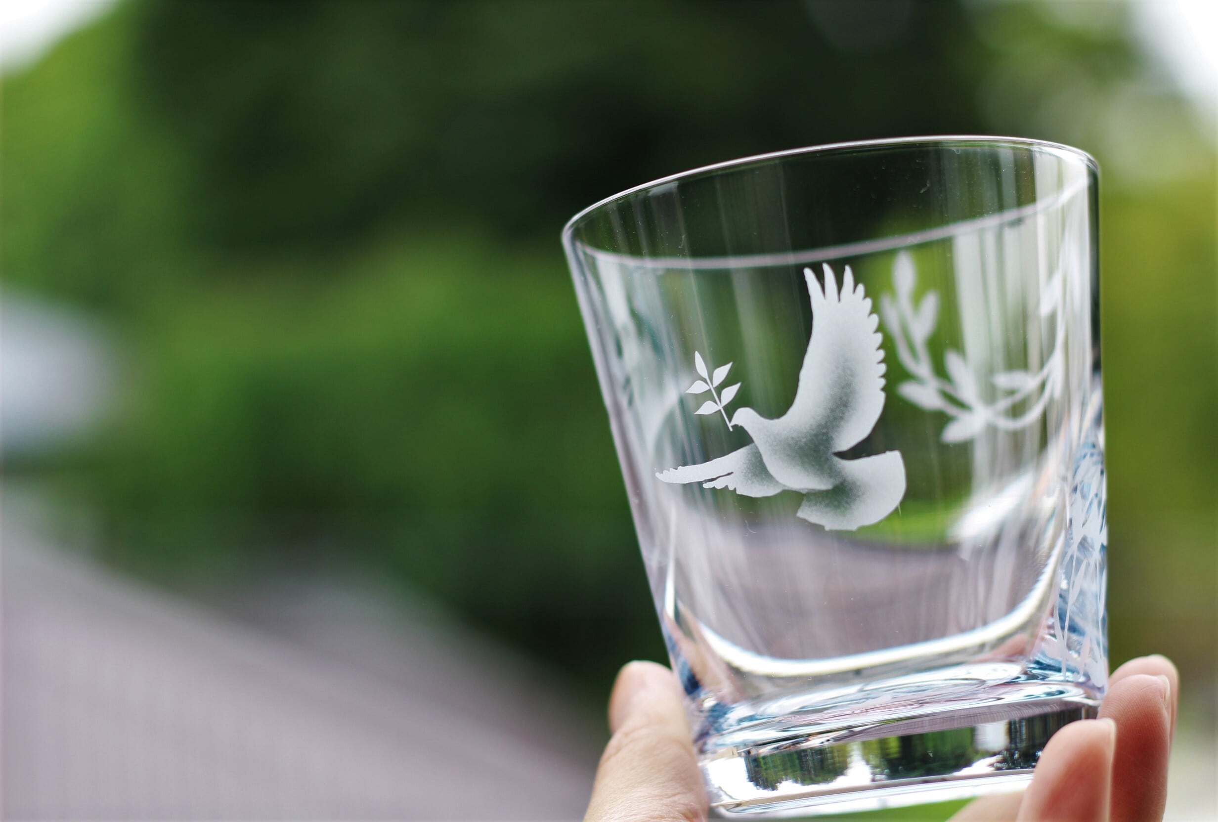 新品 波佐見焼 仕切りプレート LOVE&PEACE 3枚セット 新品 波佐見焼