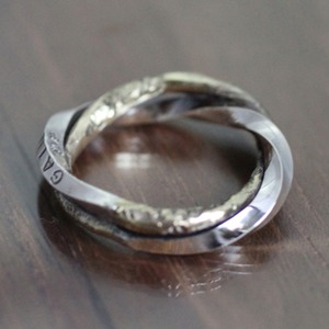 meld Ring(SILVER×BRASS)