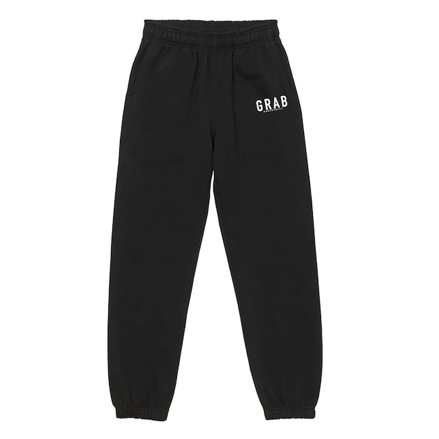 LOGO SWEAT PANTS　(black/white)