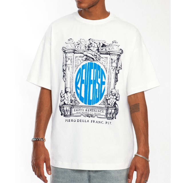 【DRIP2183】E.R Angel Sketch Print Design Tee