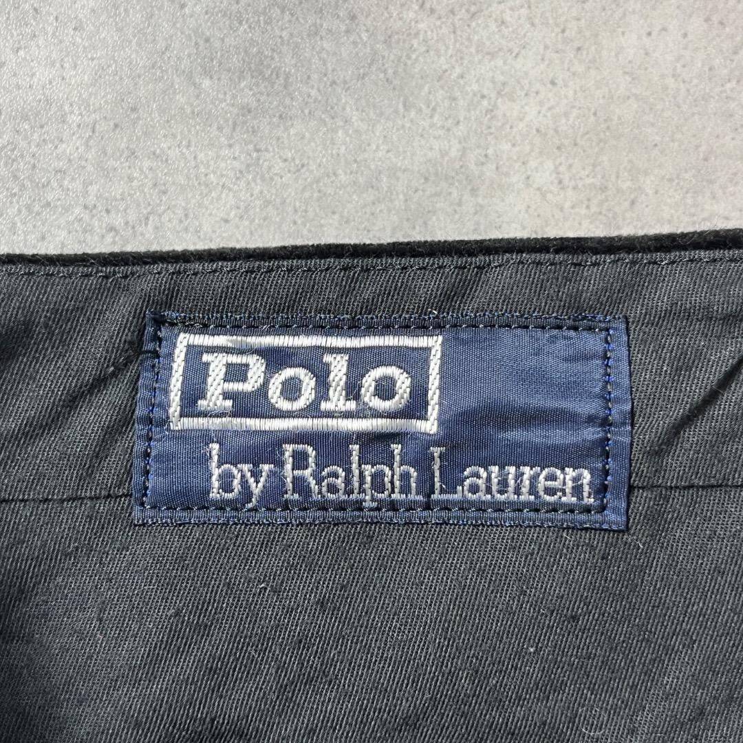 ポロバイ ラルフローレン W33 コーデュロイ ポロチノ 古着 黒 17066 ポロバイ ラルフローレン W33 コーデュロイ ポロチノ 古着 黒 17066