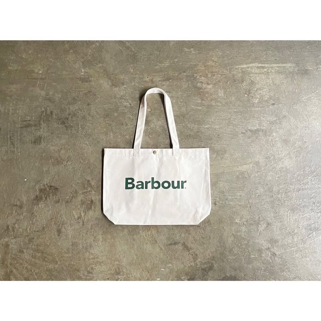 【1点物】オイルドコットン　レザーハンドルトート　ビンテージ　Barbour Barbour | AUTHENTIC Life Store