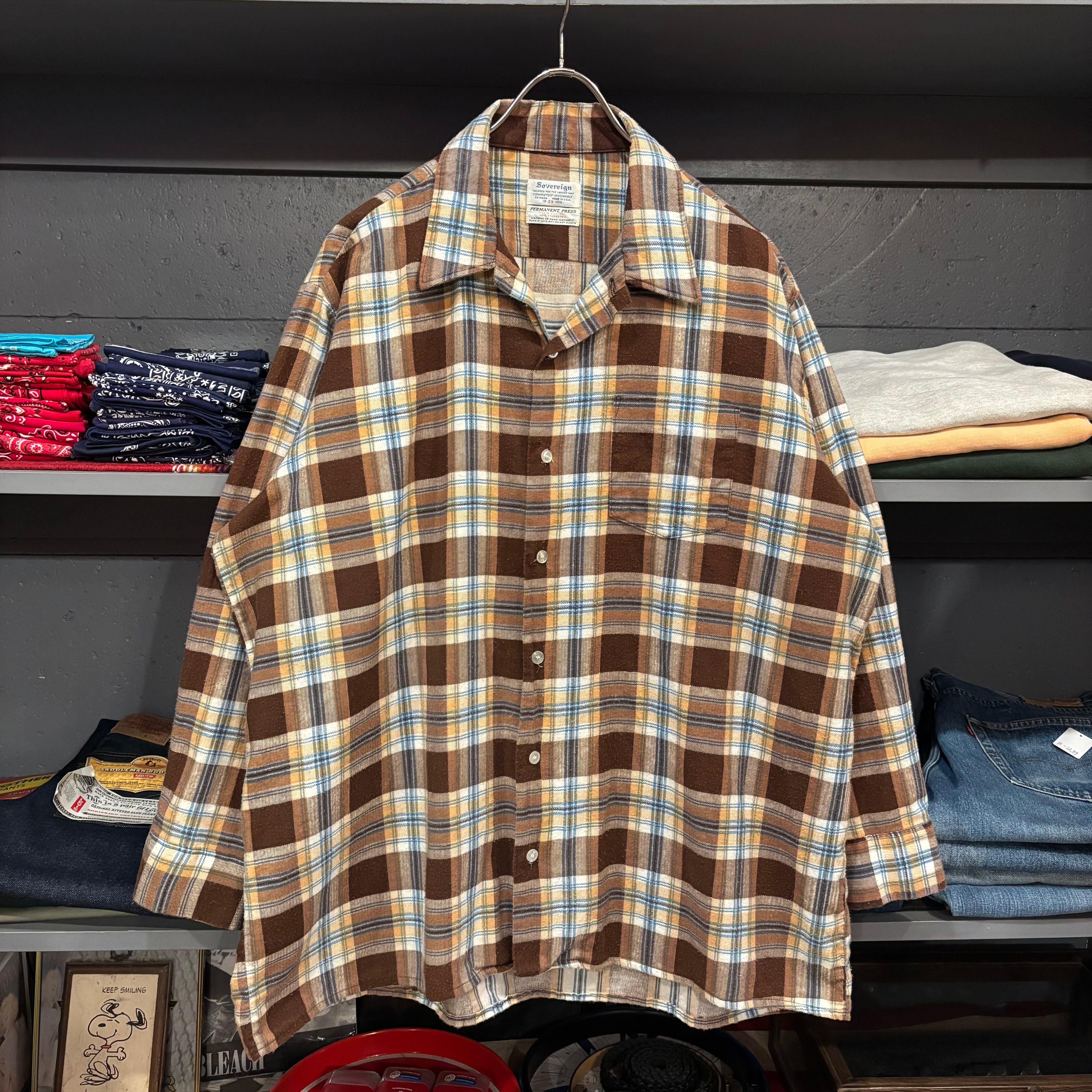 810ぽぽ様　vintage 70s シャンブレーシャツ サンボンネット・スー LEVI'S® VINTAGE CLOTHING POPOVER サンセットシャツ – リーバイス