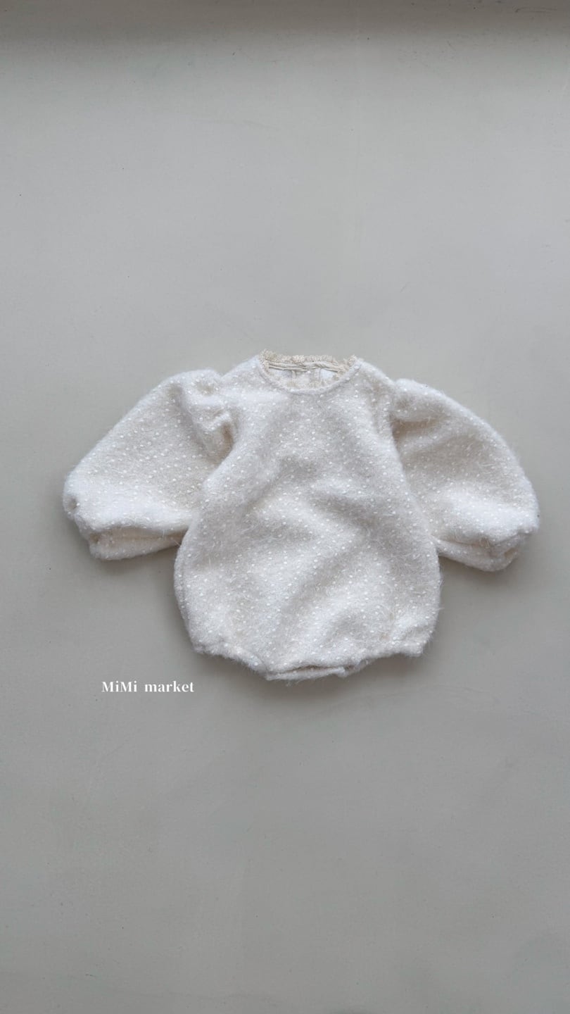 【即納】ふっくらゆきんこロンパース / mimimarket