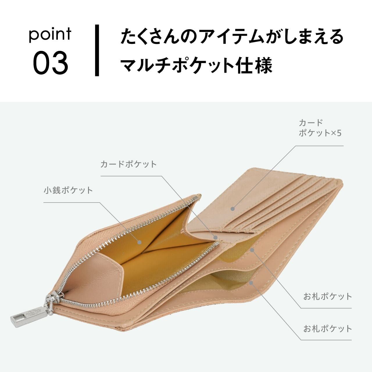 Ballistic Spirt バリスティックスピリット レザーウォレット 二つ折り