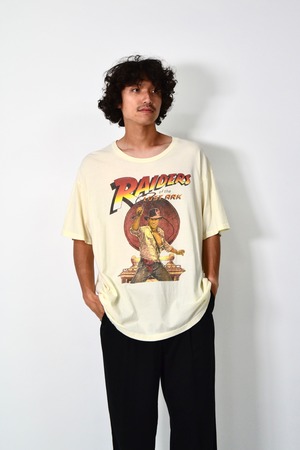 インディージョーンズ print T-shirt
