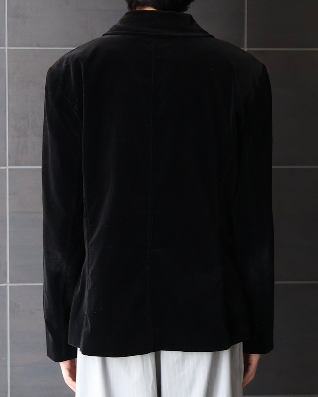 velvet zip up jacket
