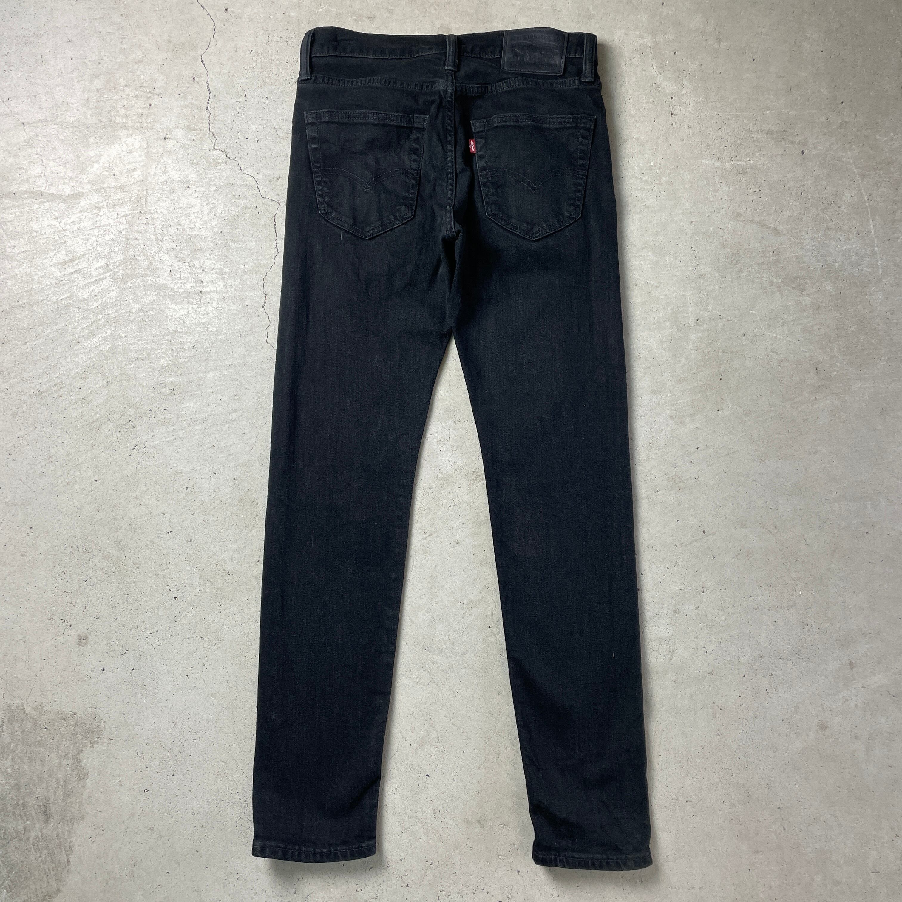 トルコ製 Levi's リーバイス 512 スリムテーパード ブラック デニム