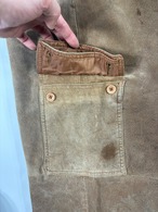 1990s- Suede Cargo Pants