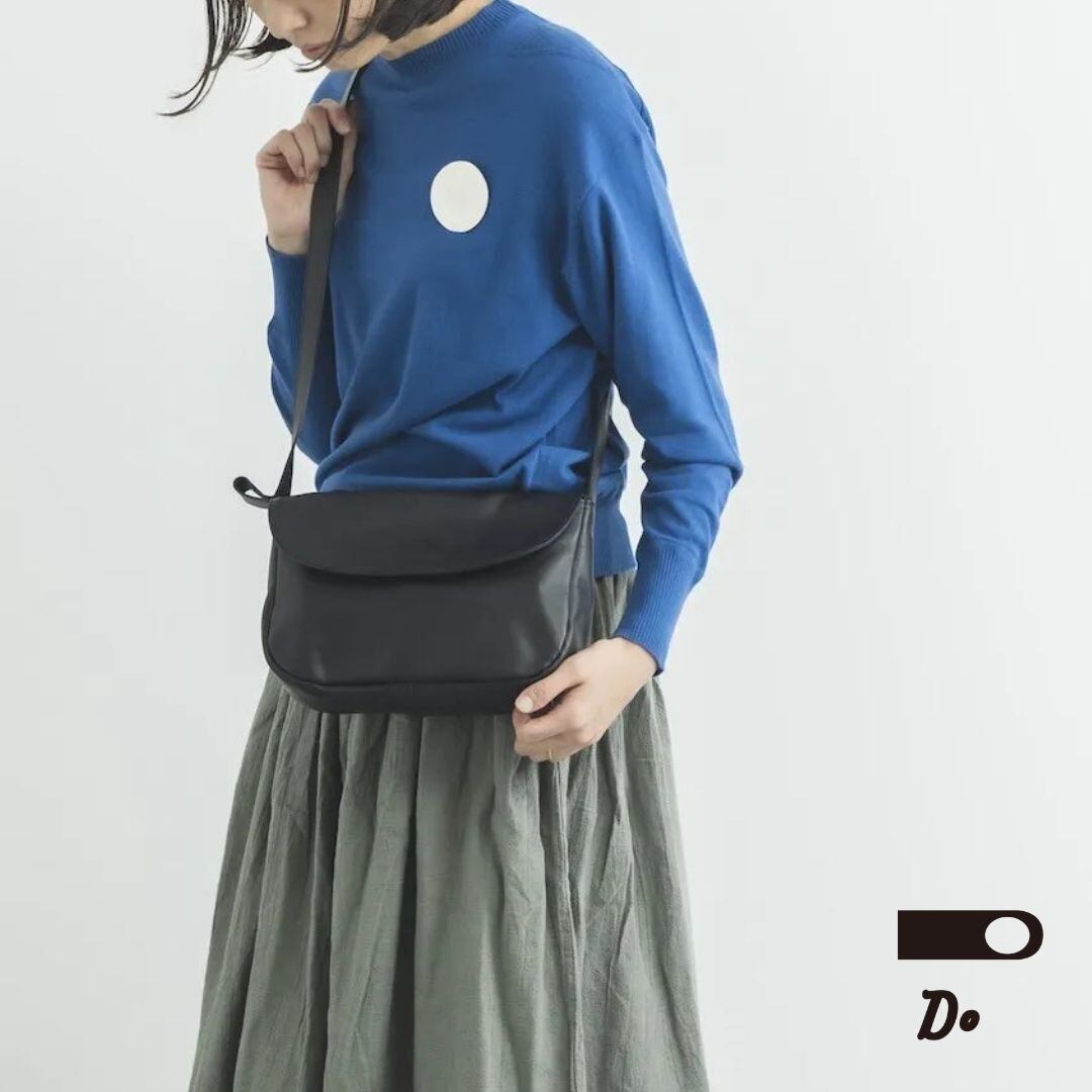 クラスカ バッグ ショルダーバッグ レディース 日本製 CLASKA ポシェット 松澤紀美子さんのポシェット 肩掛け 斜め掛け 牛革 綿 軽い 軽量 おしゃれ かわいい 可愛い 松澤紀美子 シンプル シック プレゼント ギフト ブラック DO 61111032 Cs015