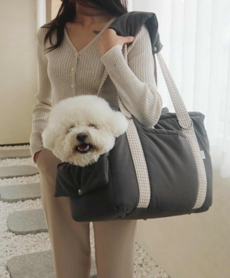 予約【DOUBLE COMMA】THECOM BAG (DarkGray)