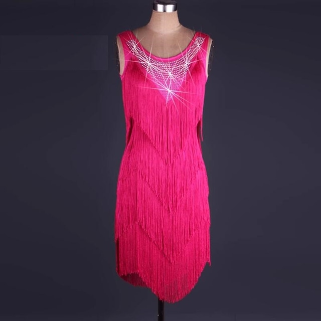 スターライト フリンジ ラテンドレス ds0572