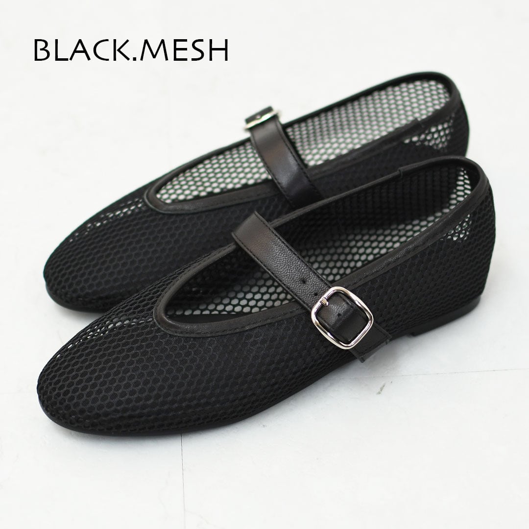 REMME [レメ] メッシュパンプス [ZH-25S042] バレエシューズ・レザー