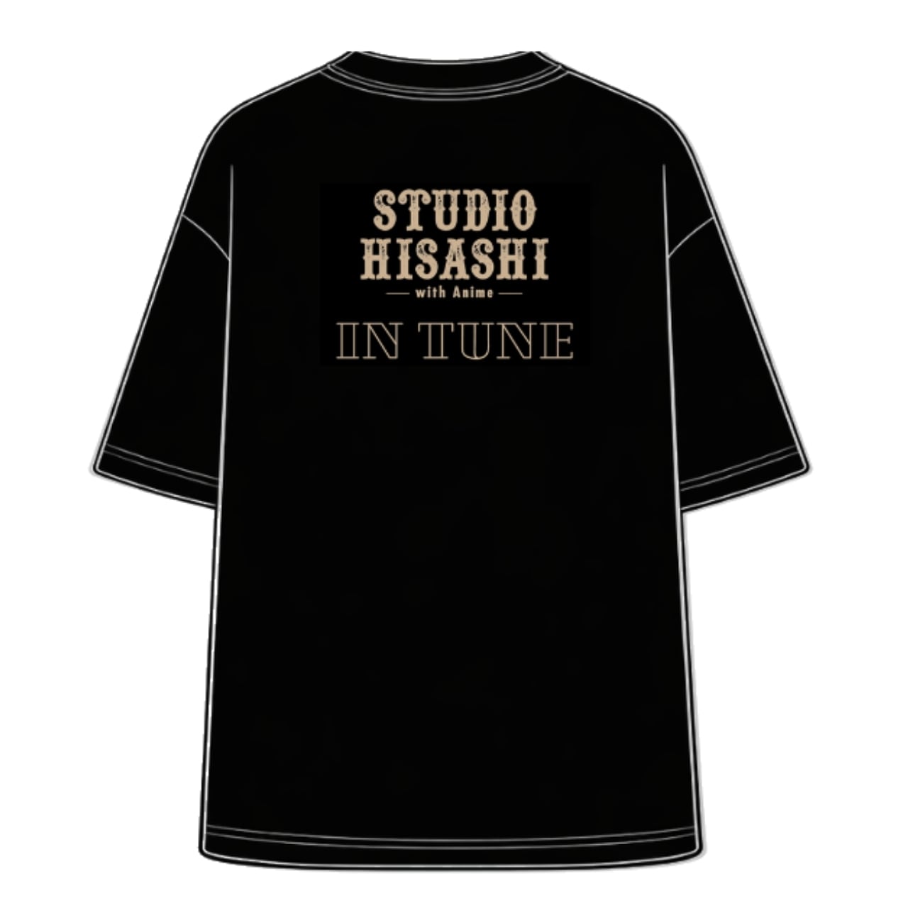 すたひさ Tシャツ HISASHI グッズ 番組収録観覧応募権付】STUDIO HISASHI “IN TUNE” Tシャツ | AT-X SHOP