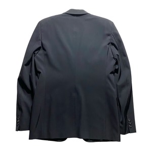 PRADA black technical fabric tailored jacket