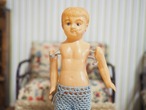 おしゃれなニットの男の子 セルロイドドール(へこみあり) 画像16