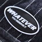 Stripe Pattern Denim Button-Down Shirt ◇2color H0753