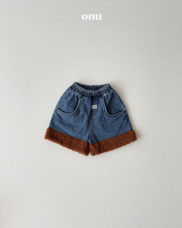 予約⌇onu/ Denim fleece pants