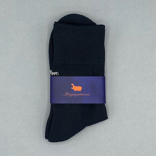 【Hippopotamus】HIPPO socks BLACK