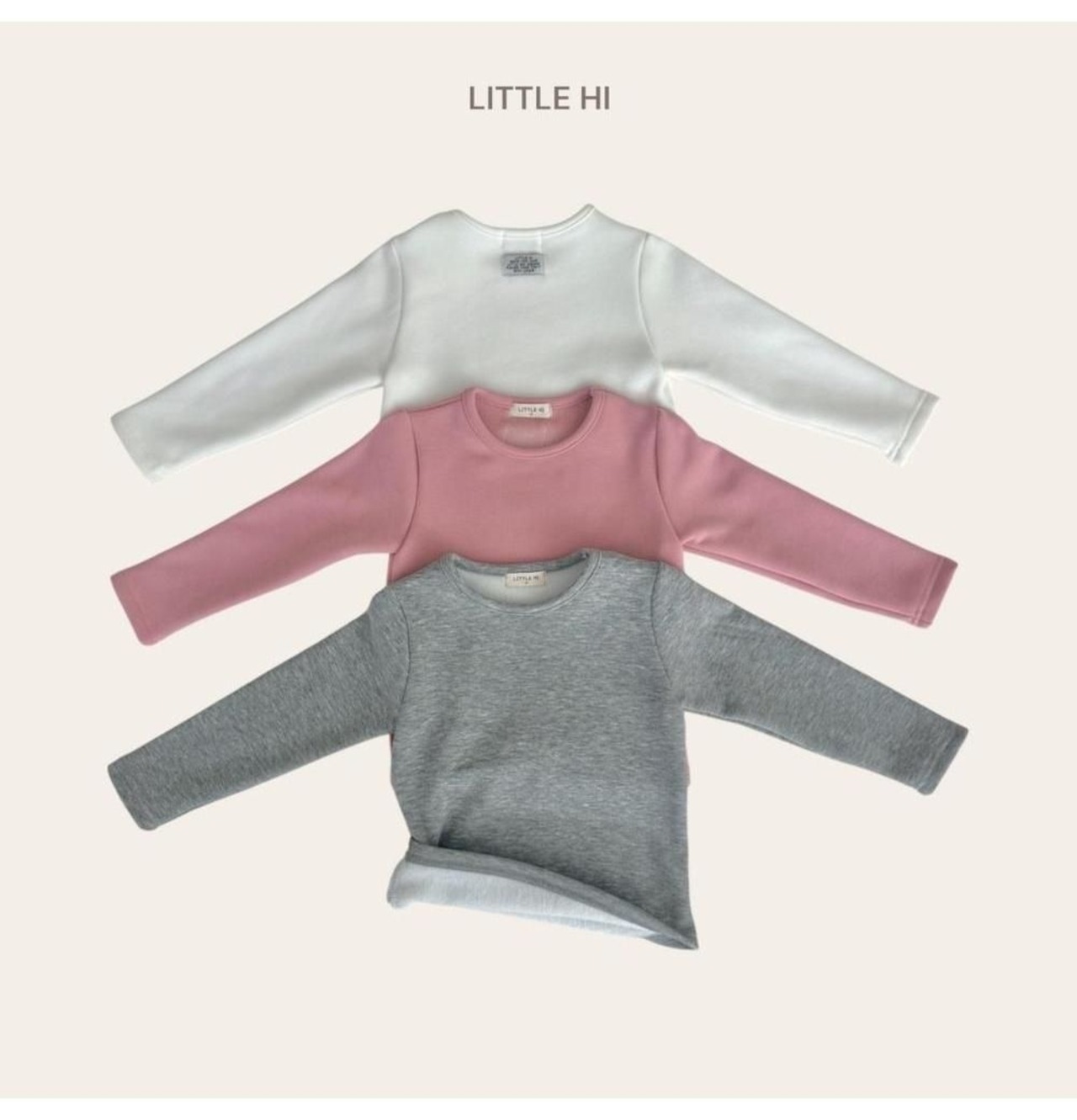 〖取寄〗韓国子供服 / 26winter / Little Hi / ミンクラッパT / キッズ *XS~XL*
