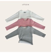 〖取寄〗韓国子供服 / 26winter / Little Hi / ミンクラッパT / キッズ *XS~XL*