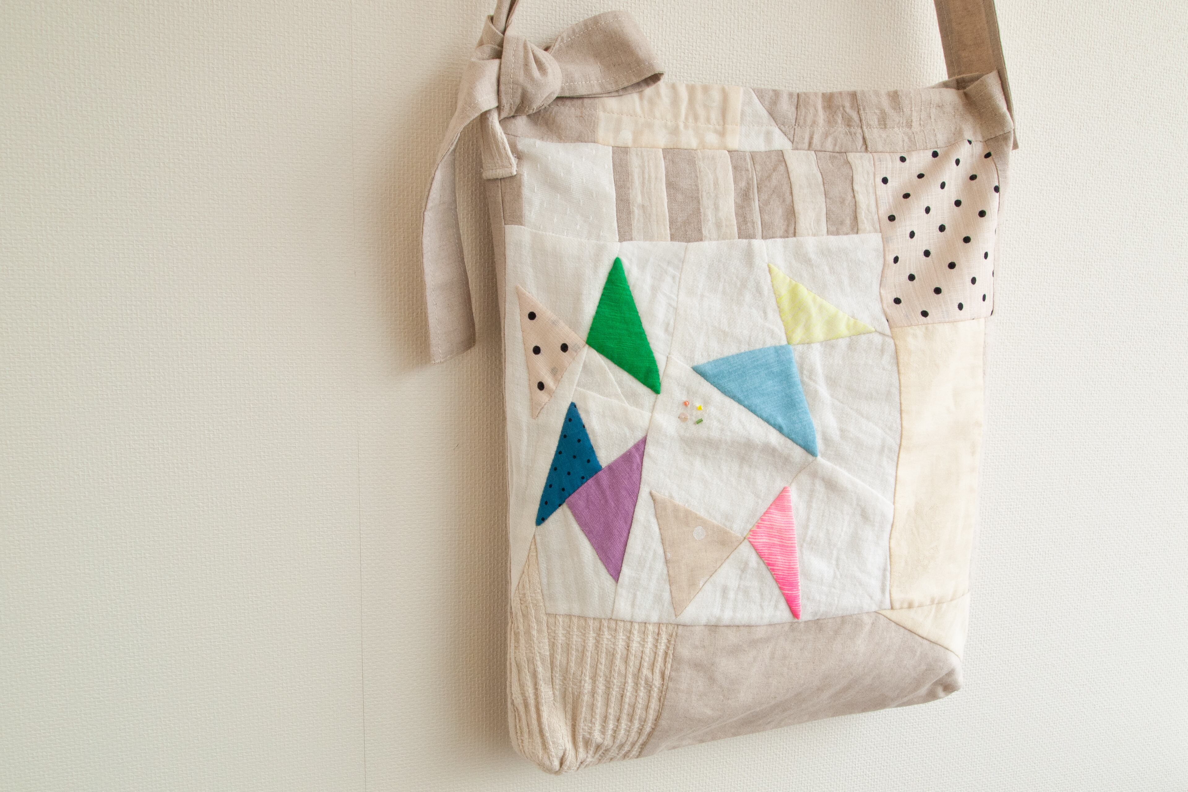 パッチワークバック　積み木のバック　トートバック パッチワークバック 積み木のバック トートバック 【公式通販】