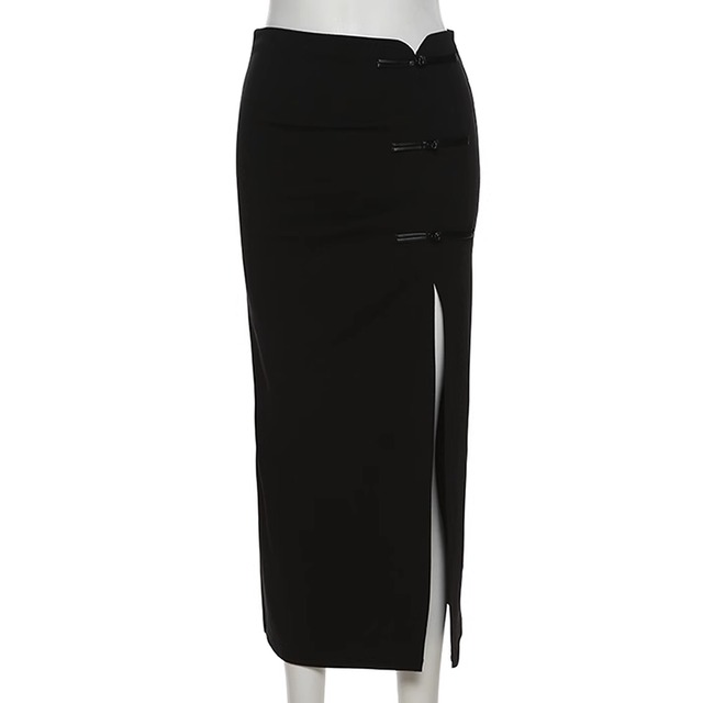 Slit tight skirt:1398