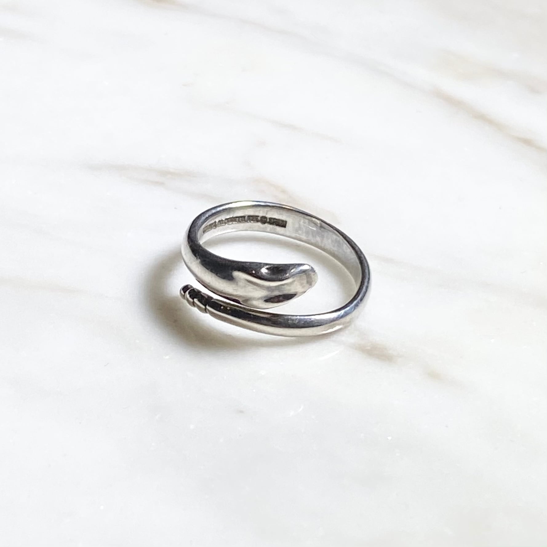 vintage TIFFANY silver snake ring designed by elsa peretti | NOIR 