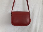 AMERICA 1990’s OLD COACH “Red Leather” Shoulder bag