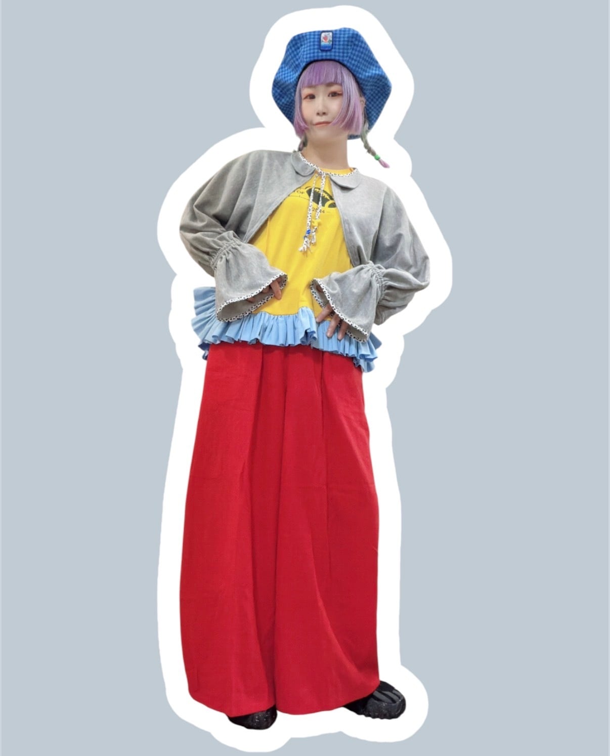 【9/27(日)21:00-9/30(水)12:00まで限定❣️】+R / Daikoku béret(ブルー)