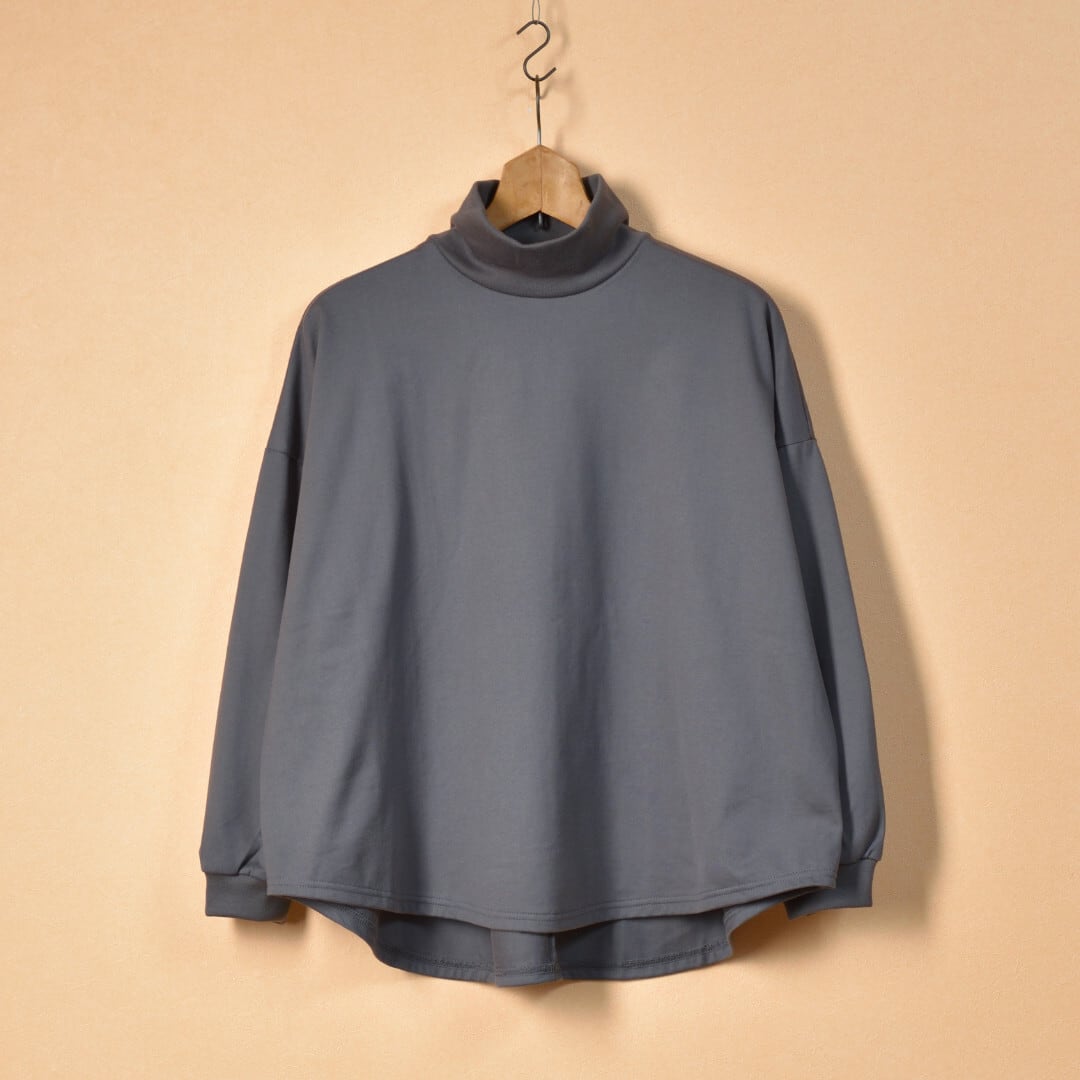 sasanqua by trees サザンカバイツリーズ カンドウタートルネック・グレイ【送料無料】