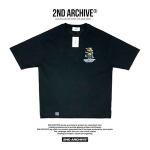 2ND017 2NDARCHIVE Tシャツ 韓国ファッション オーバーサイズ ユニセックス