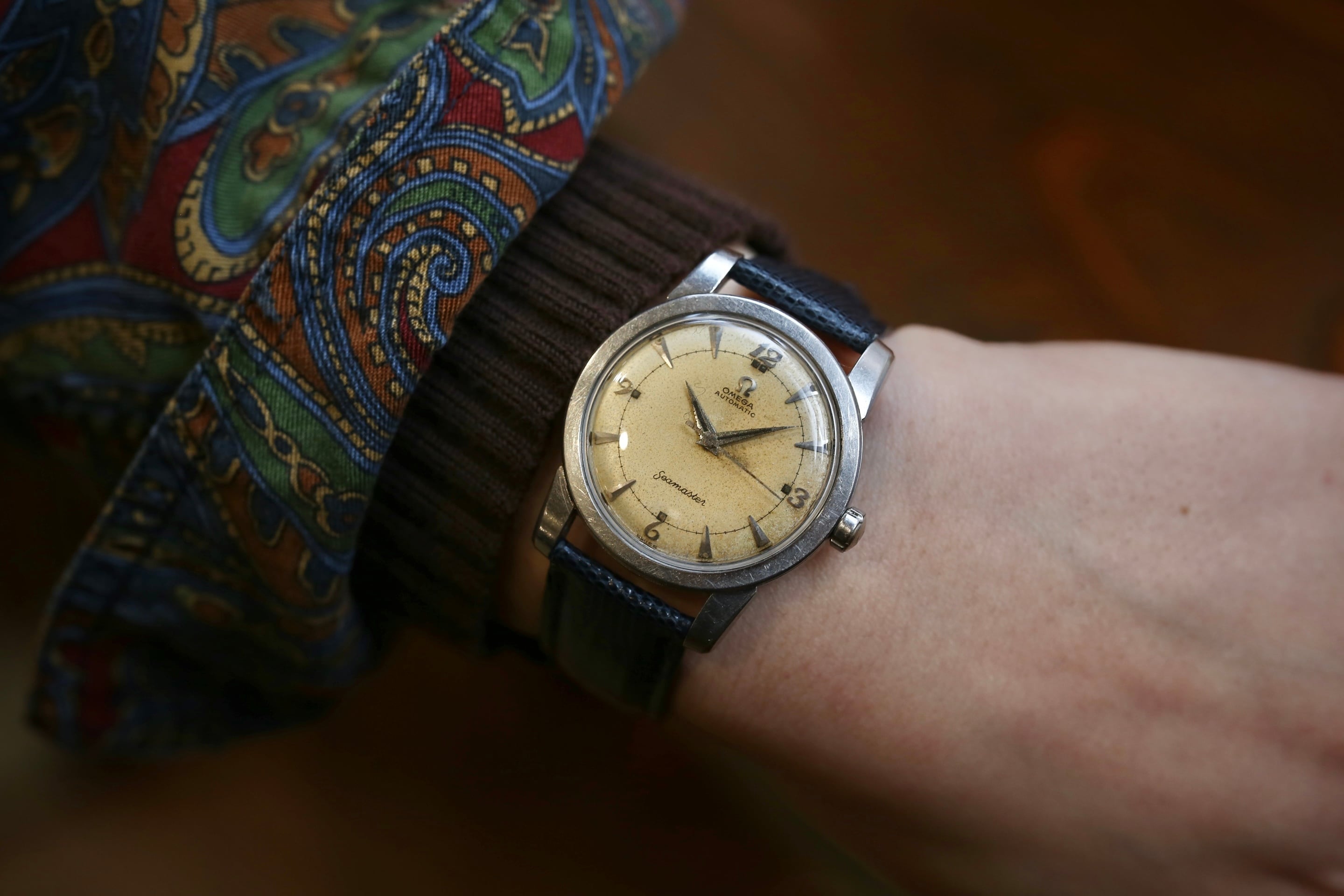 OMEGA】 1952年製 オメガ シーマスター 1st 後期 エイジングダイヤル