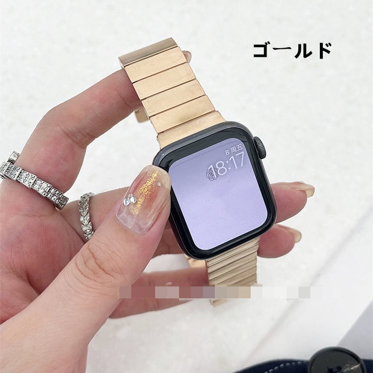 アップルウォッチ マグネットバンド ベルト Applewatch 38mm 黒