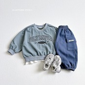 韓国子供服 / VIVID-I / 26Autumn / シャカシャカ オリンピアMTM / キッズ服 / ジュニア服 / 秋服 *XS~JM*