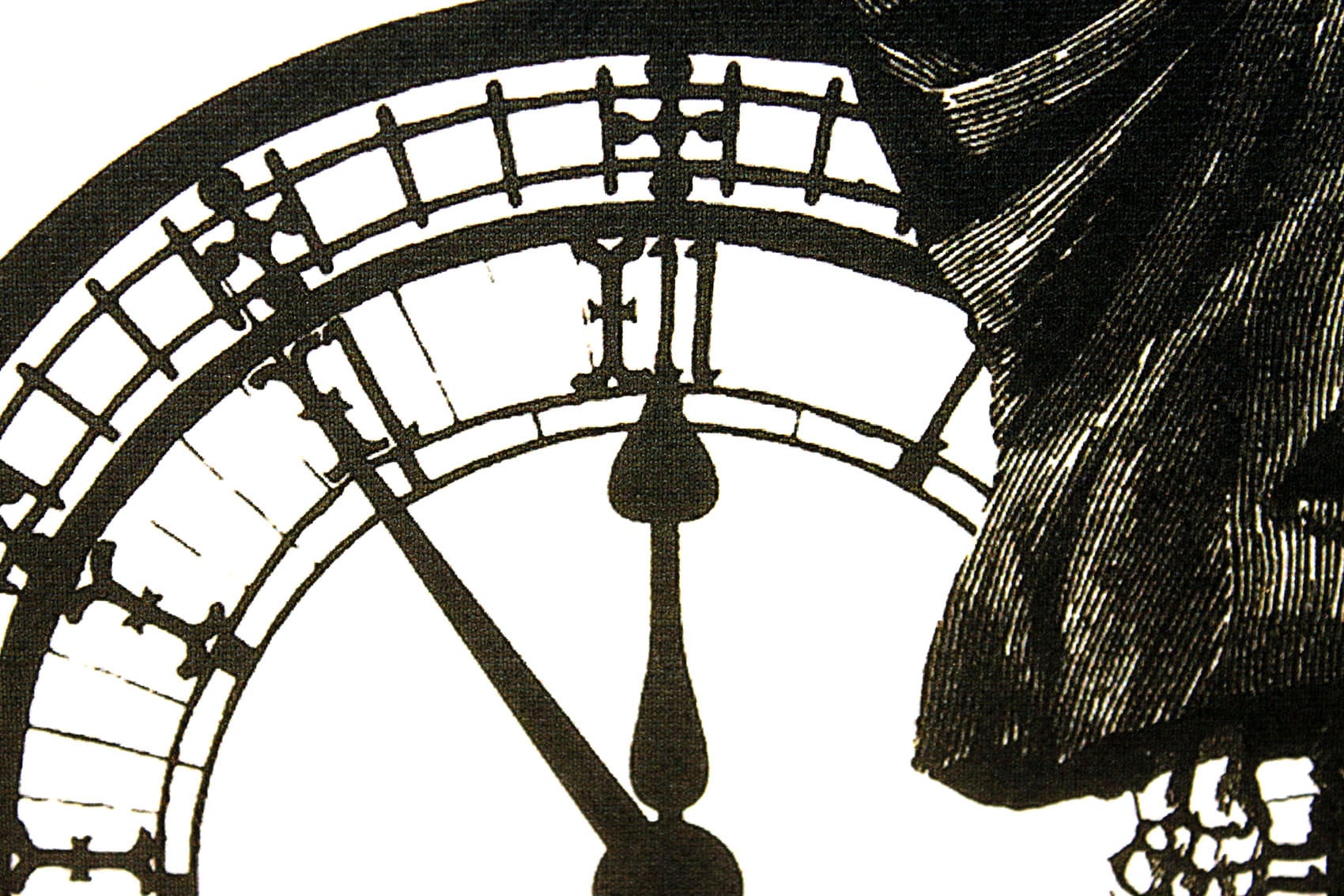 バンクシー「グリム リーパー/Grim Reaper」展示用フック付きキャンバスジークレ