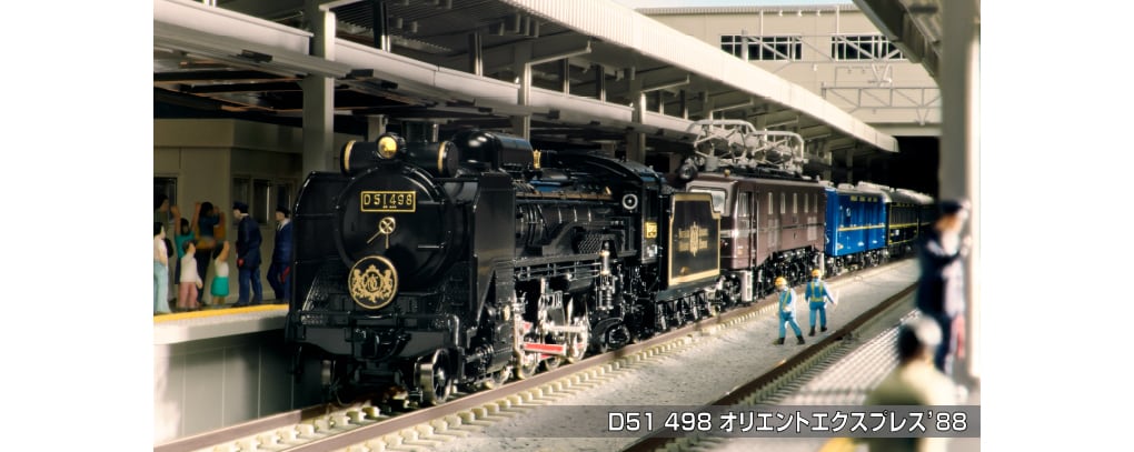 【新同】KATO 2016-2 D51 498オリエントエクスプレス'88 年⑥ KATO 2016-D D51 498 オリエントエクスプレス88 Nゲージ 鉄道模型